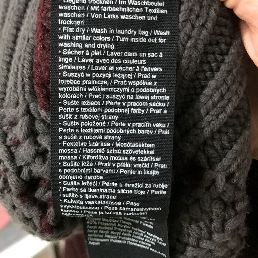 Liebeskind Maroon Sweater - Picture 7 of 8